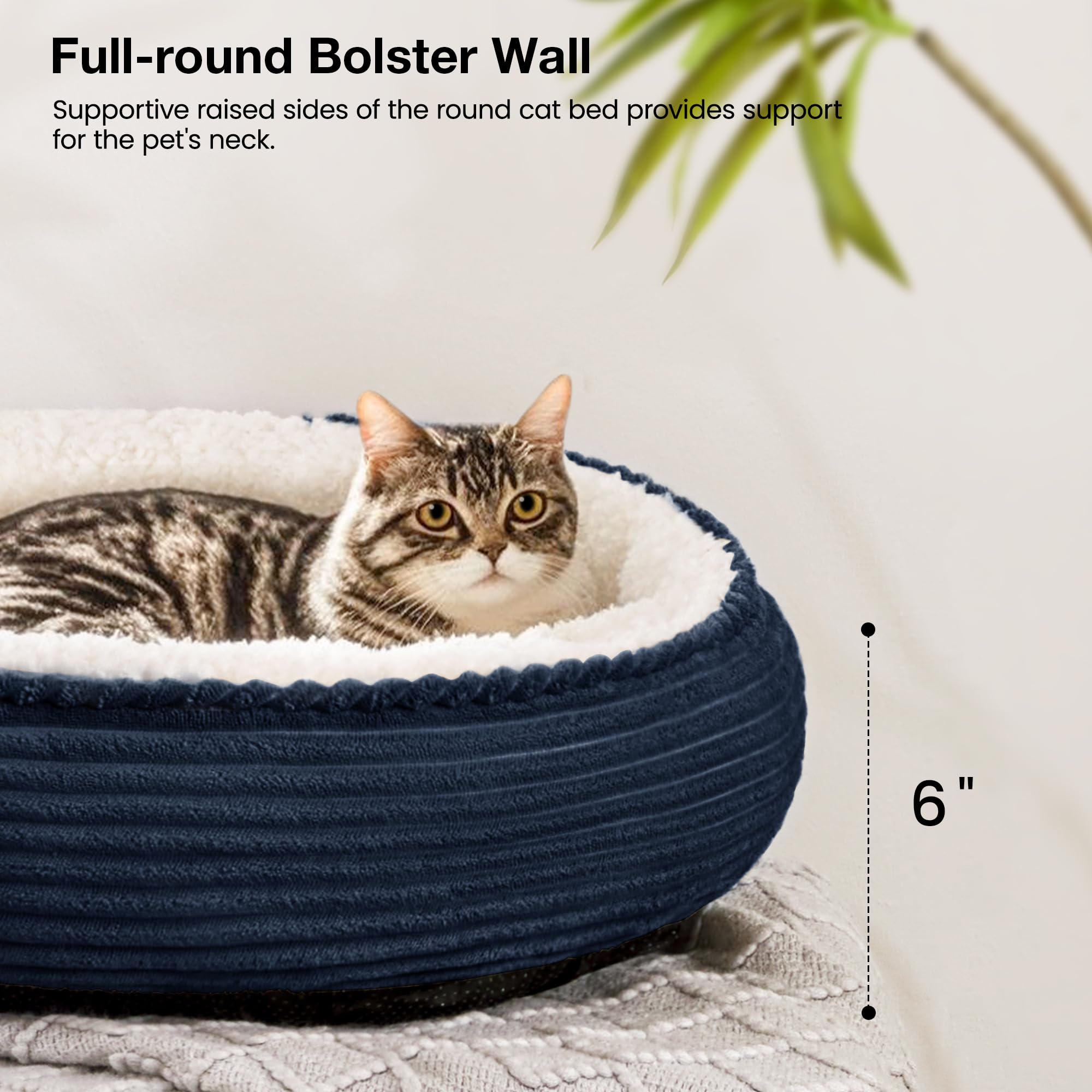 Non-slip bottom on Love's cabin bed keeps it steady on smooth floors