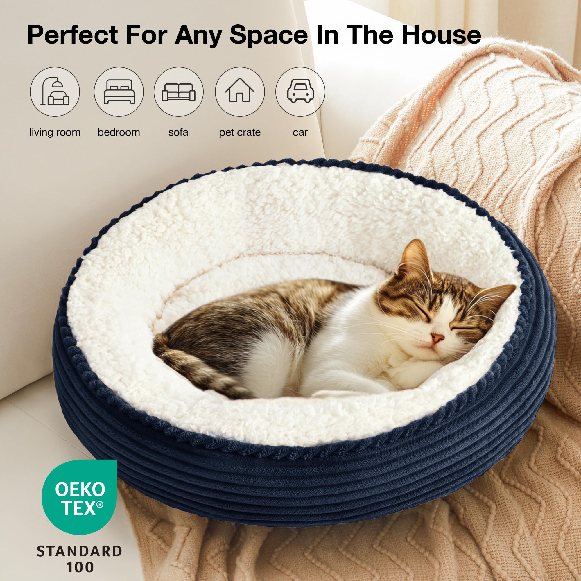 Machine washable Love's cabin bed for easy cleaning