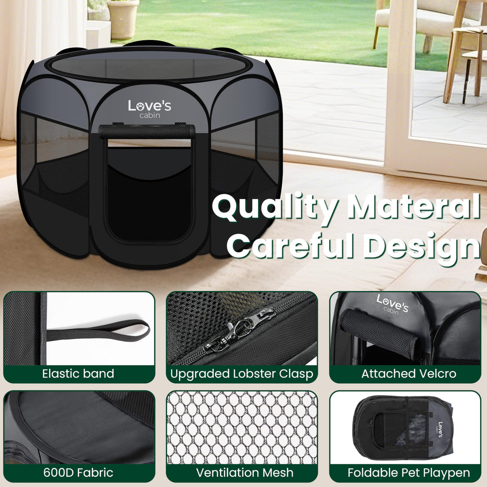 Love's Cabin small 25x25x17 inches ideal for tiny pets.