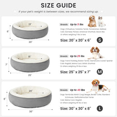 Love's cabin soft fabric pet bed for premium comfort