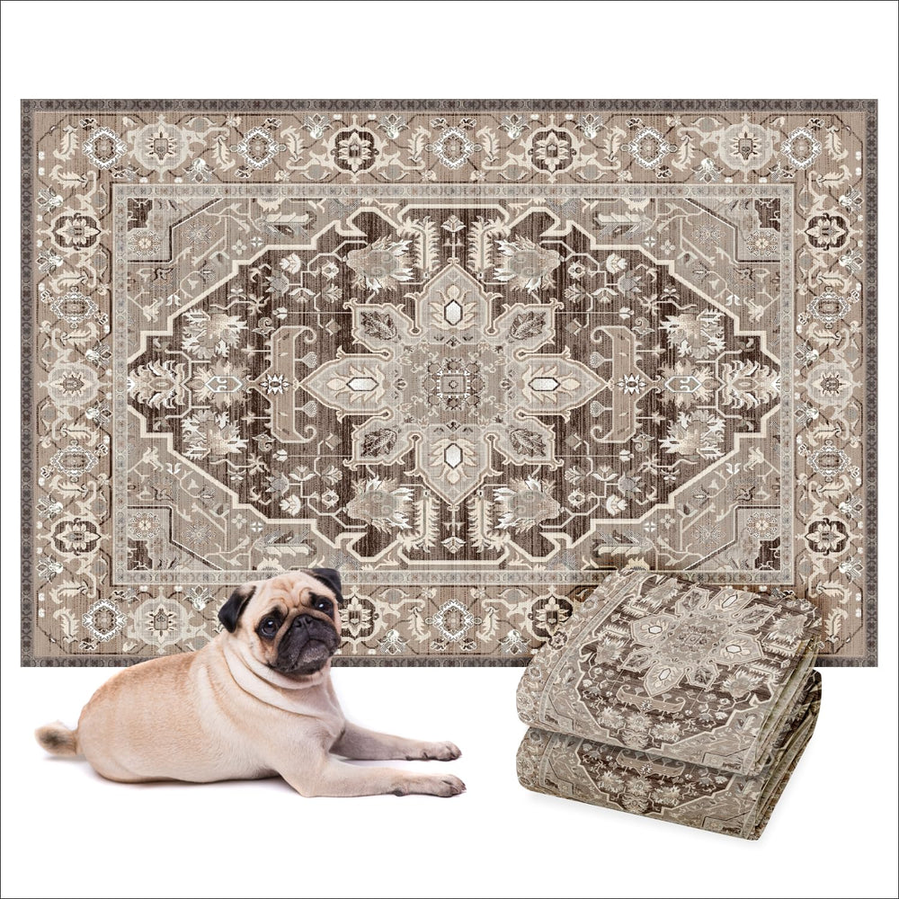 LOVEWAG pads decorative floor mat protects surfaces while blending with home decor.