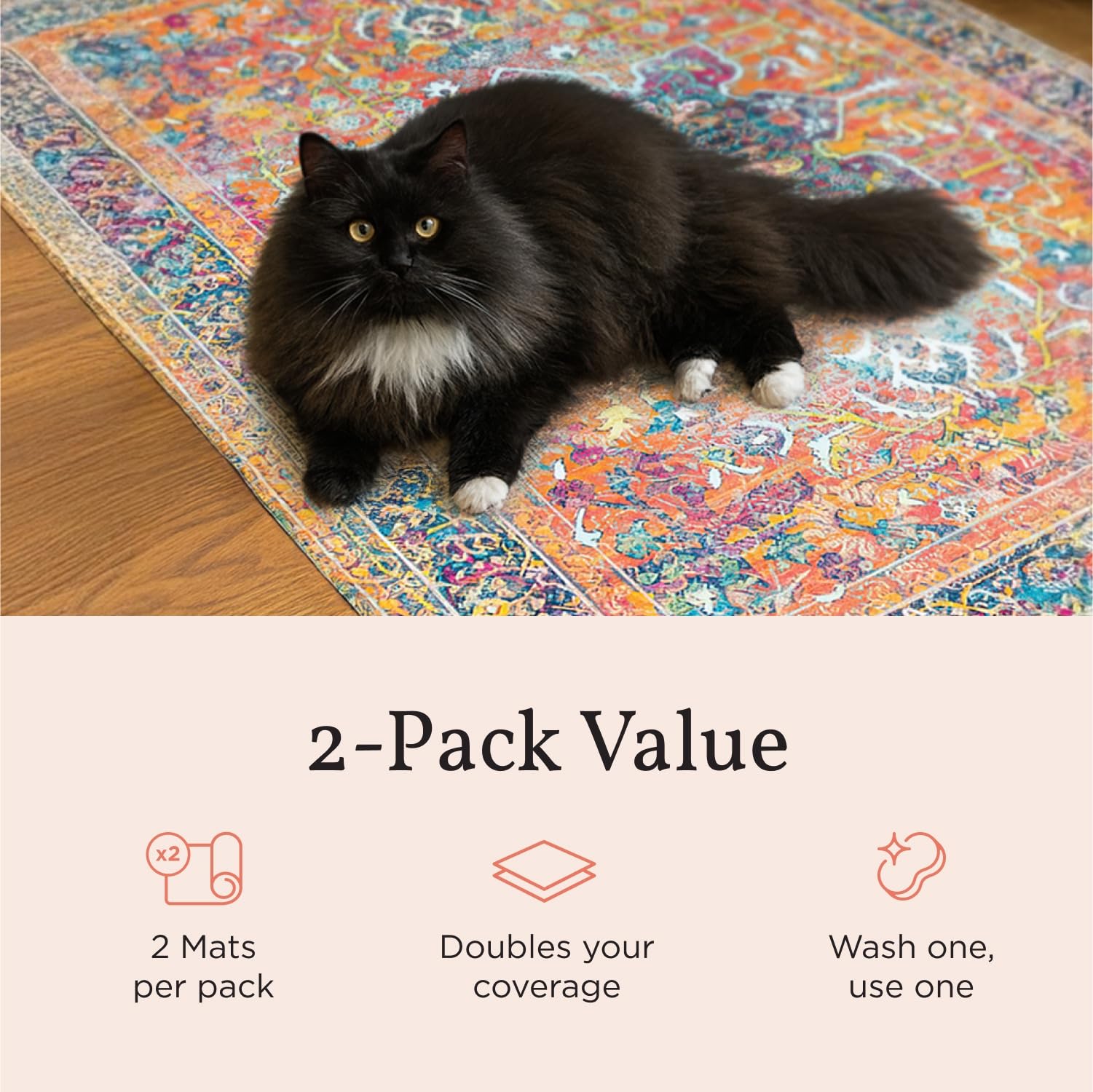 Lovewag Pets textured paws surface is gentle yet effective