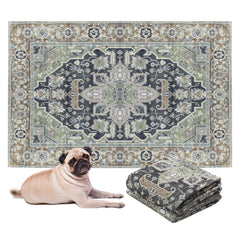 LOVEWAG washable pad acts as decorative floor mat with pet protection