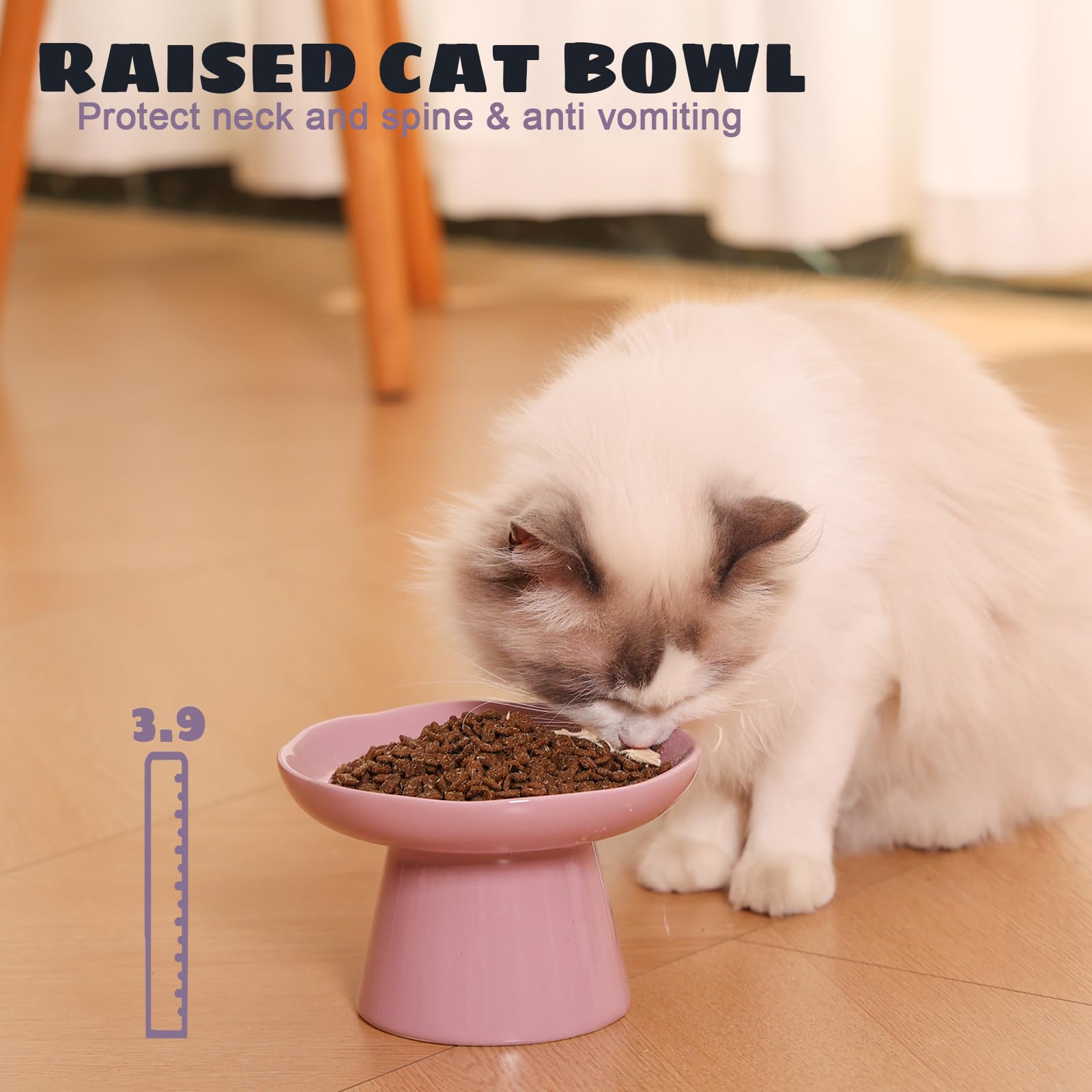 LovinFurBaby dishwasher-safe cat bowl stays clean between meals