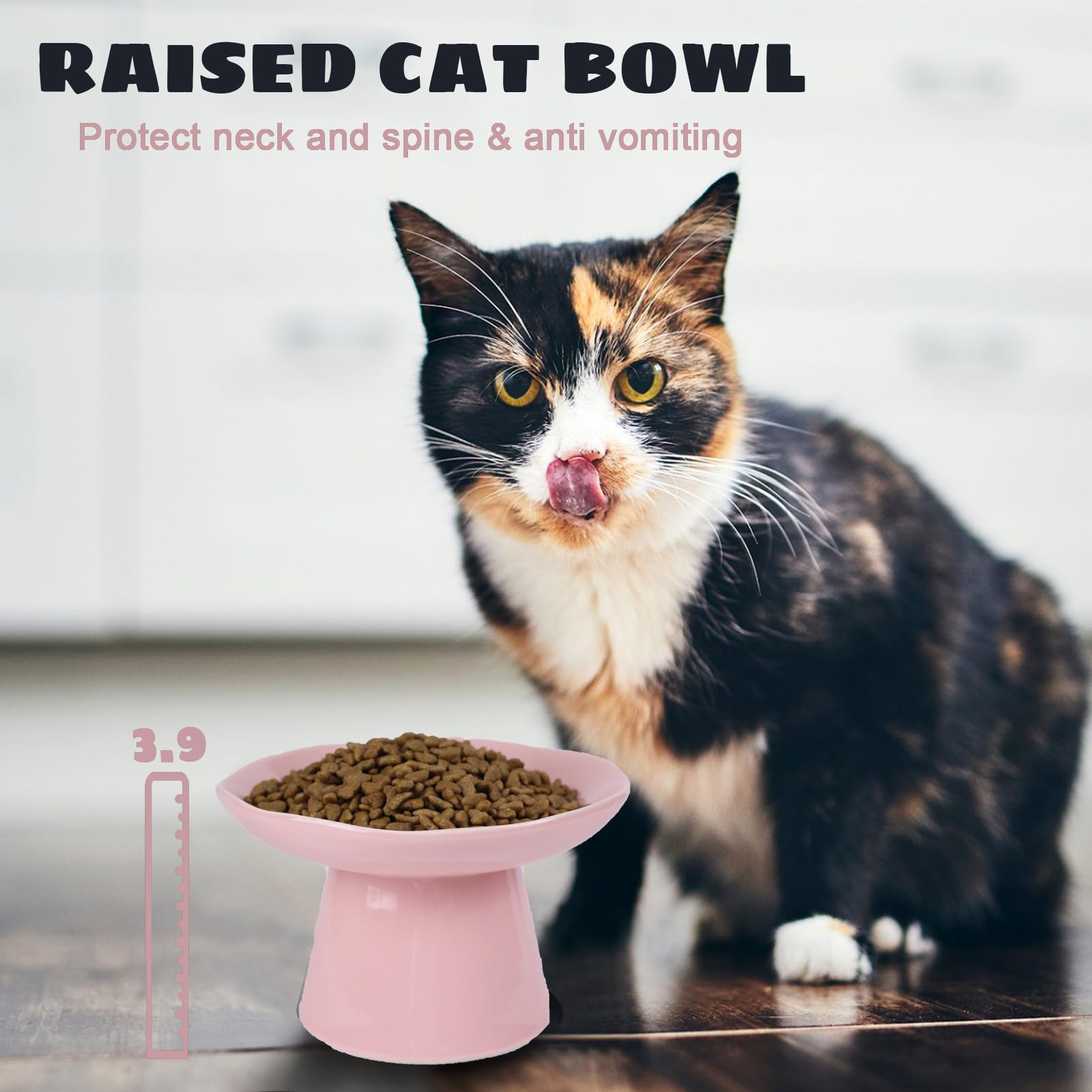 LOVINFURBABY dishwasher safe cat bowl easy cleaning