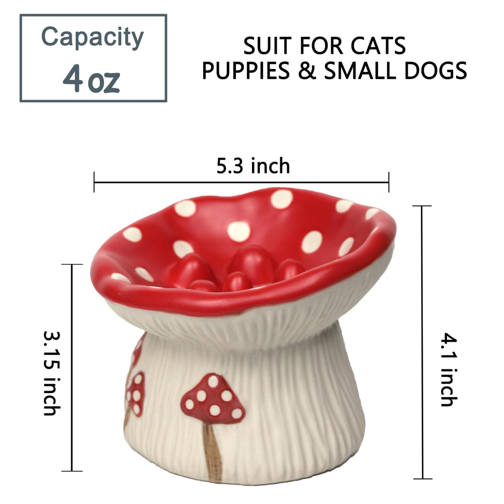 LOVINFURBABY elevated cat bowl provides comfortable dining posture during meals