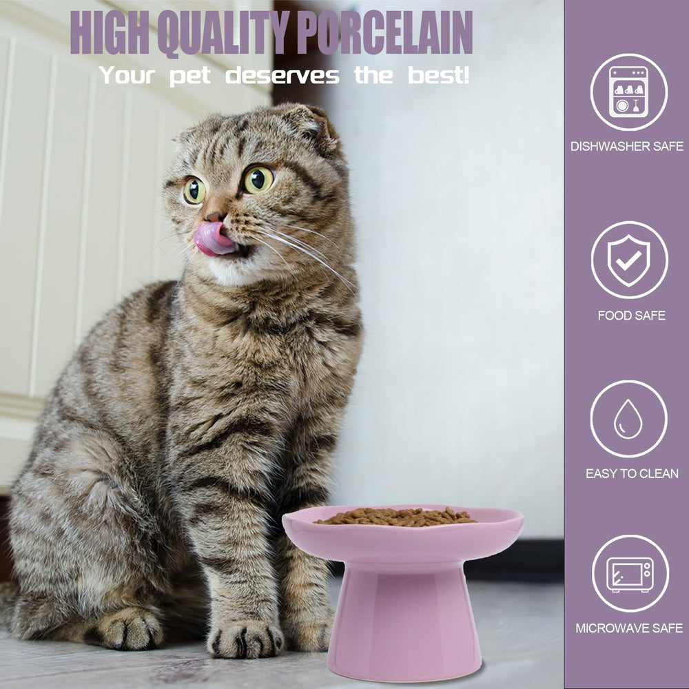 LovinFurBaby flat-faced cat friendly bowl design supports comfortable eating