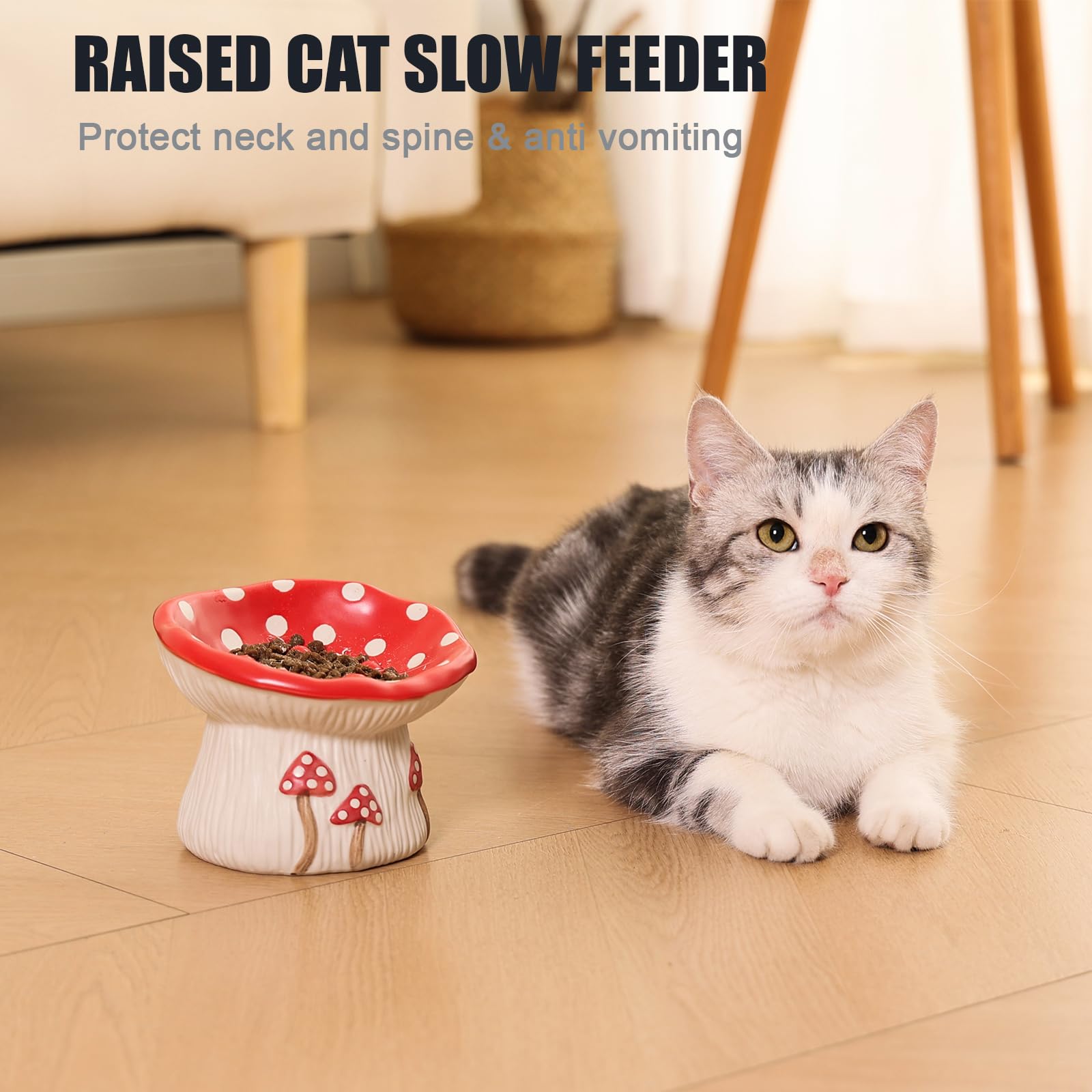 LOVINFURBABY non-slip base keeps the bowl steady during enthusiastic eating