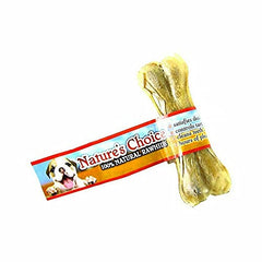 Loving Pets pressed rawhide bone, 4-1/2 inches, supports dental care and satisfying chewing.