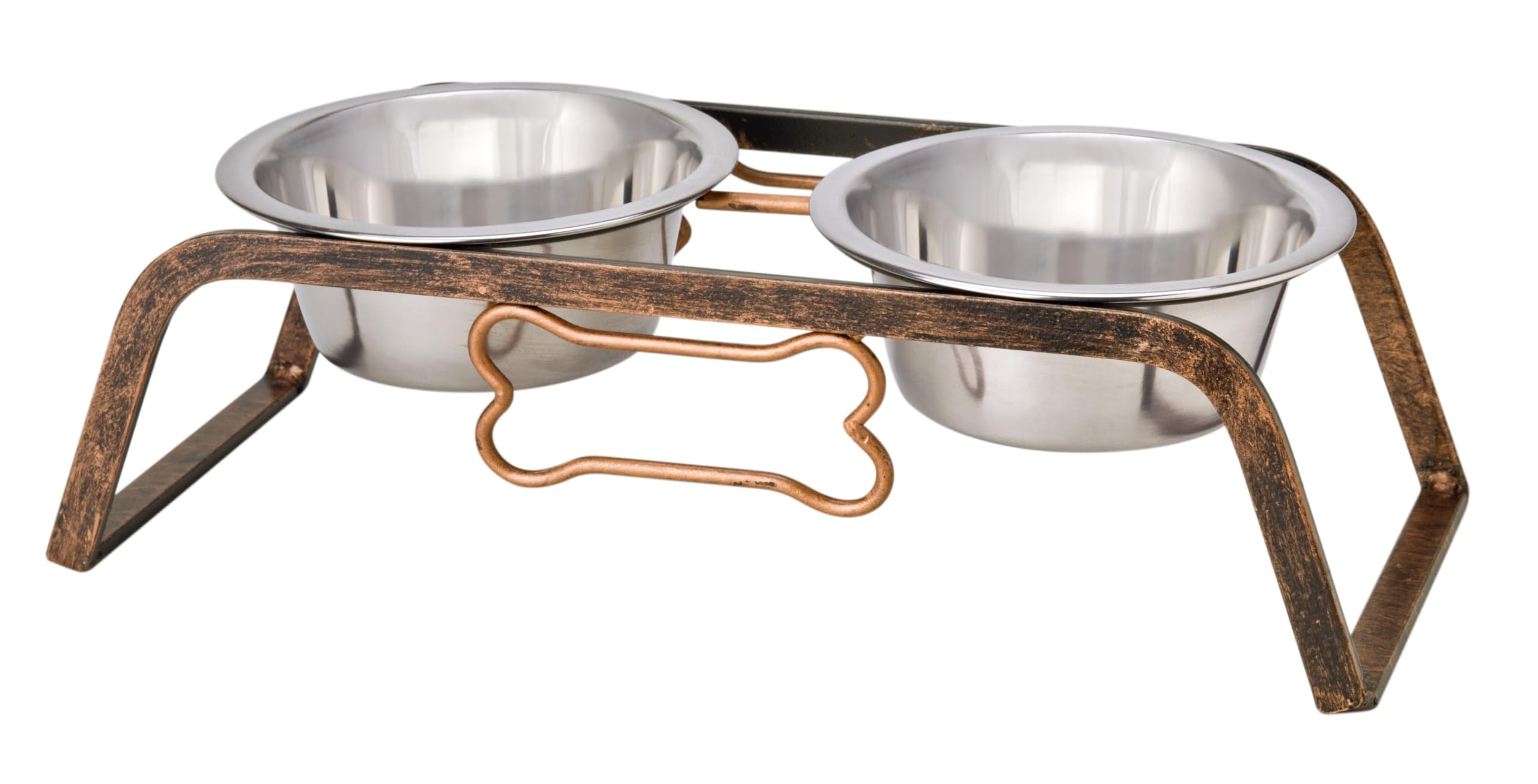 Loving Pets elevated dog bowls setup shows a tidy feeding station for comfortable meals.
