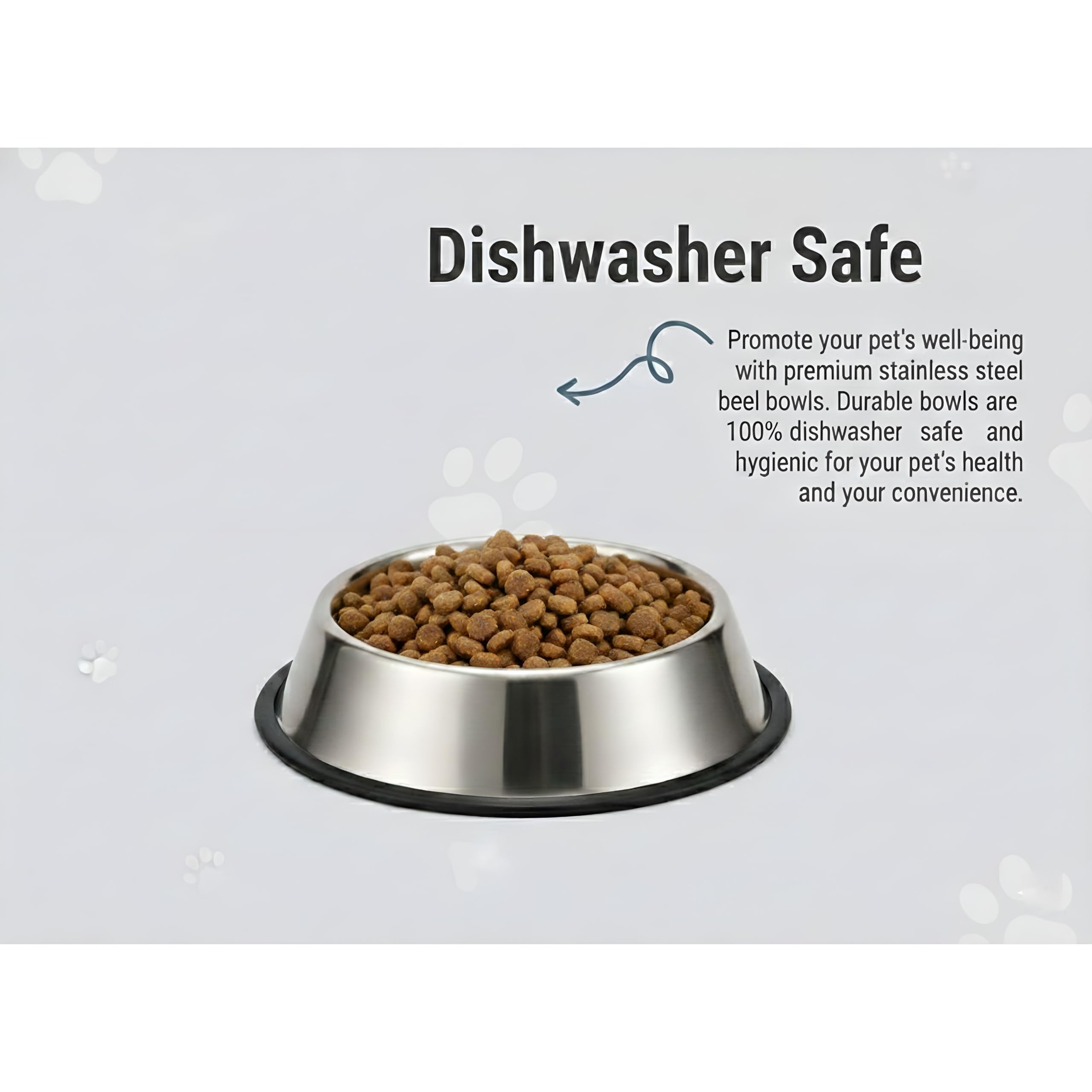 Loving Pets no-tip bowl designed for both small and large breeds during meals.