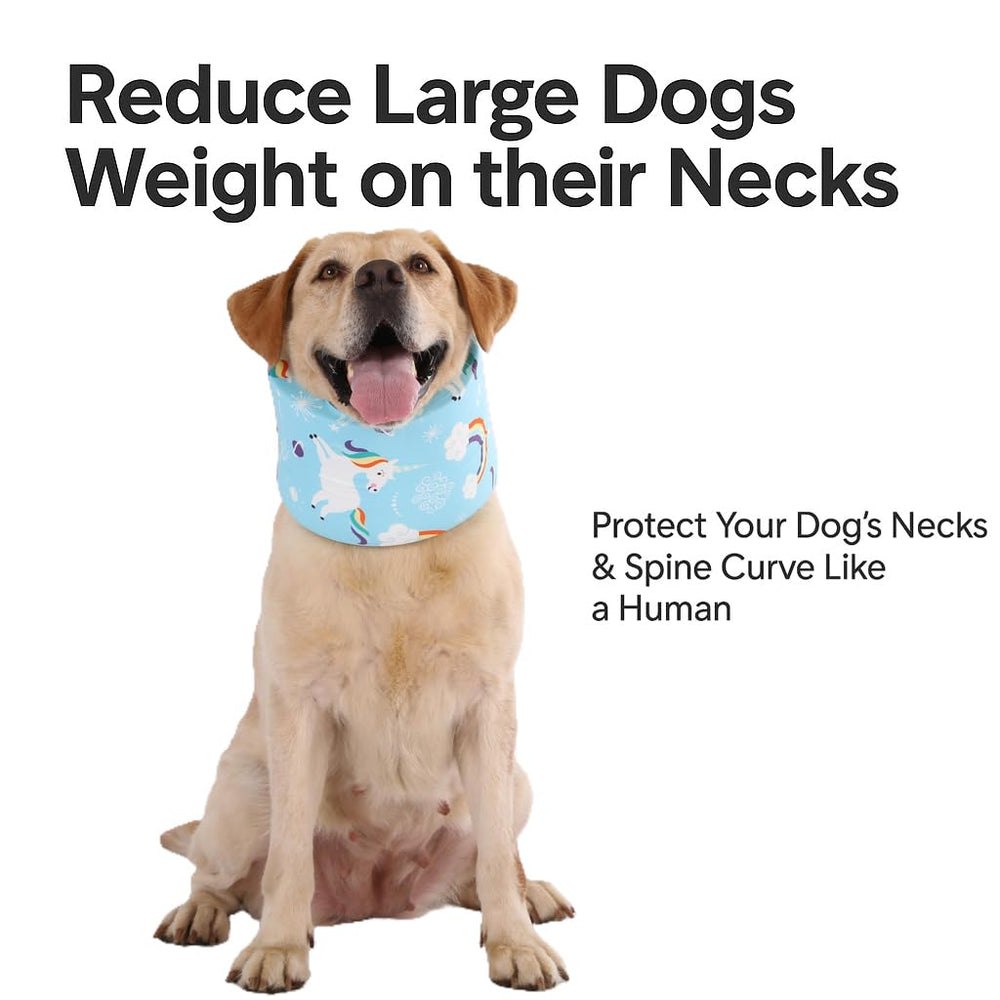 LovinPet memory-foam collar showing easy care and air-drying.