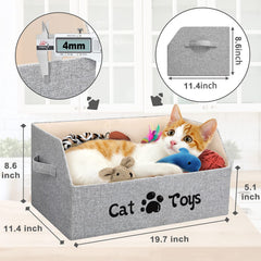 Lovstorage 2X Thick bin folded, compact for easy transport and storage.