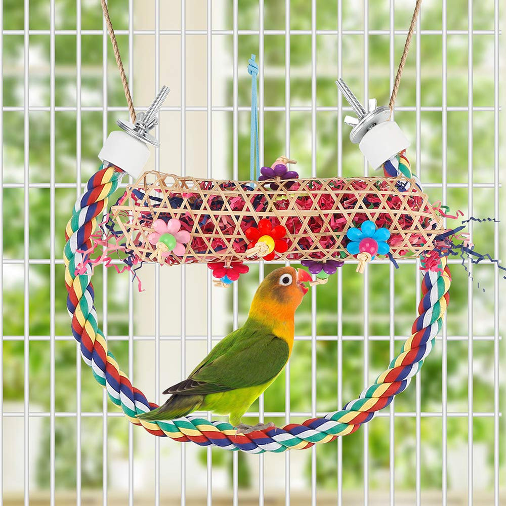 lovyoCoCo colorful crinkled paper pieces invite gentle tearing during play.