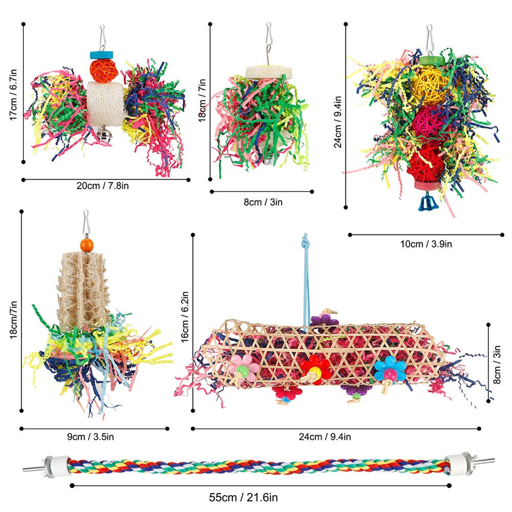 lovyoCoCo enrichment toy promotes physical activity and nesting-friendly behavior.