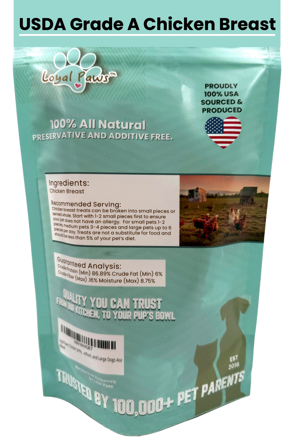 Made in the USA, small-batch preparation for quality control.