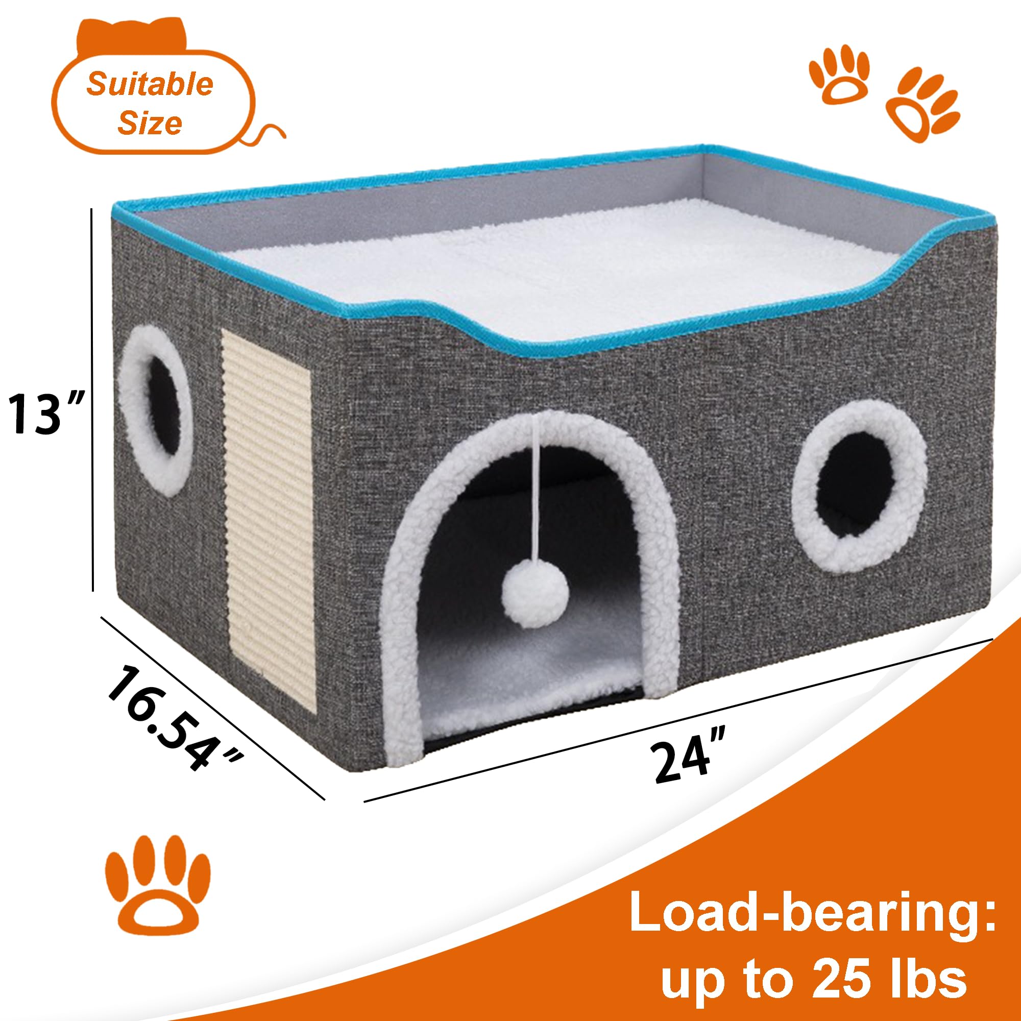Loyareal foldable design makes setup fast and storage easy.