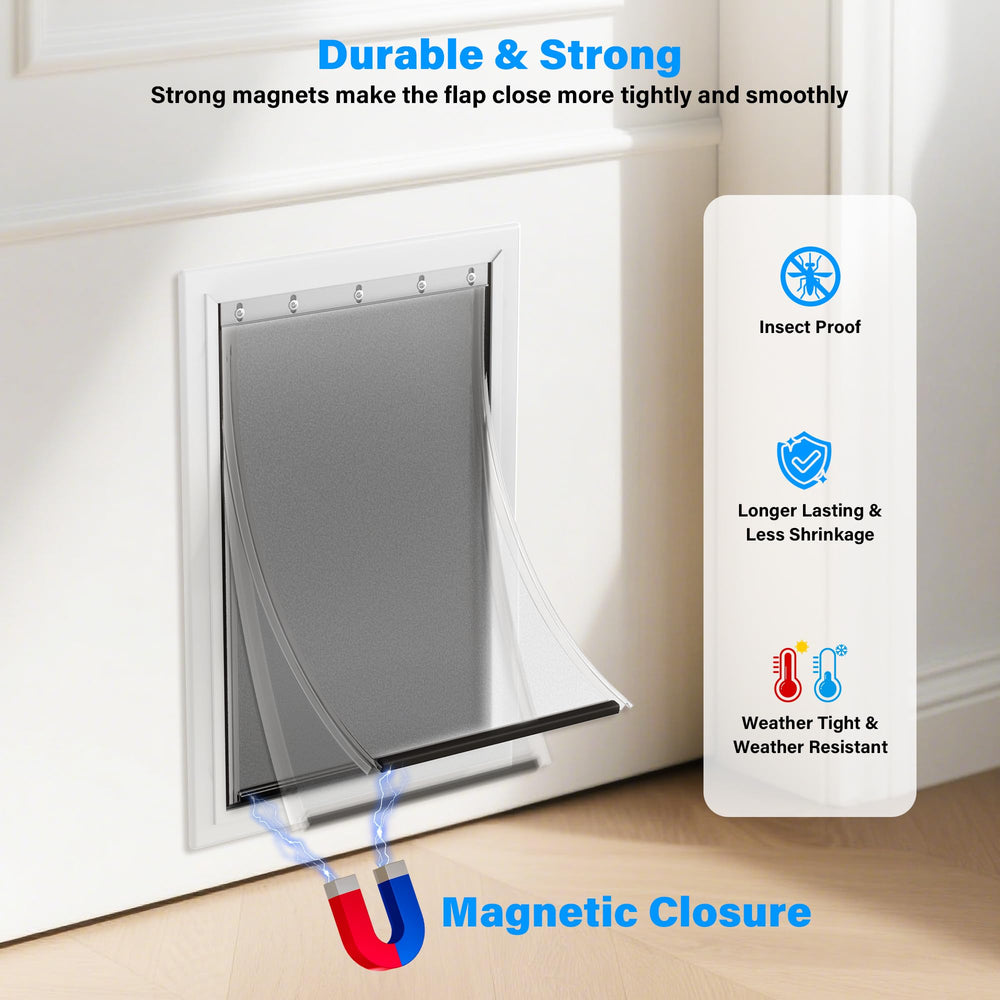 LPLSWYB flaps compatible with Petsafe doors for versatile upgrades