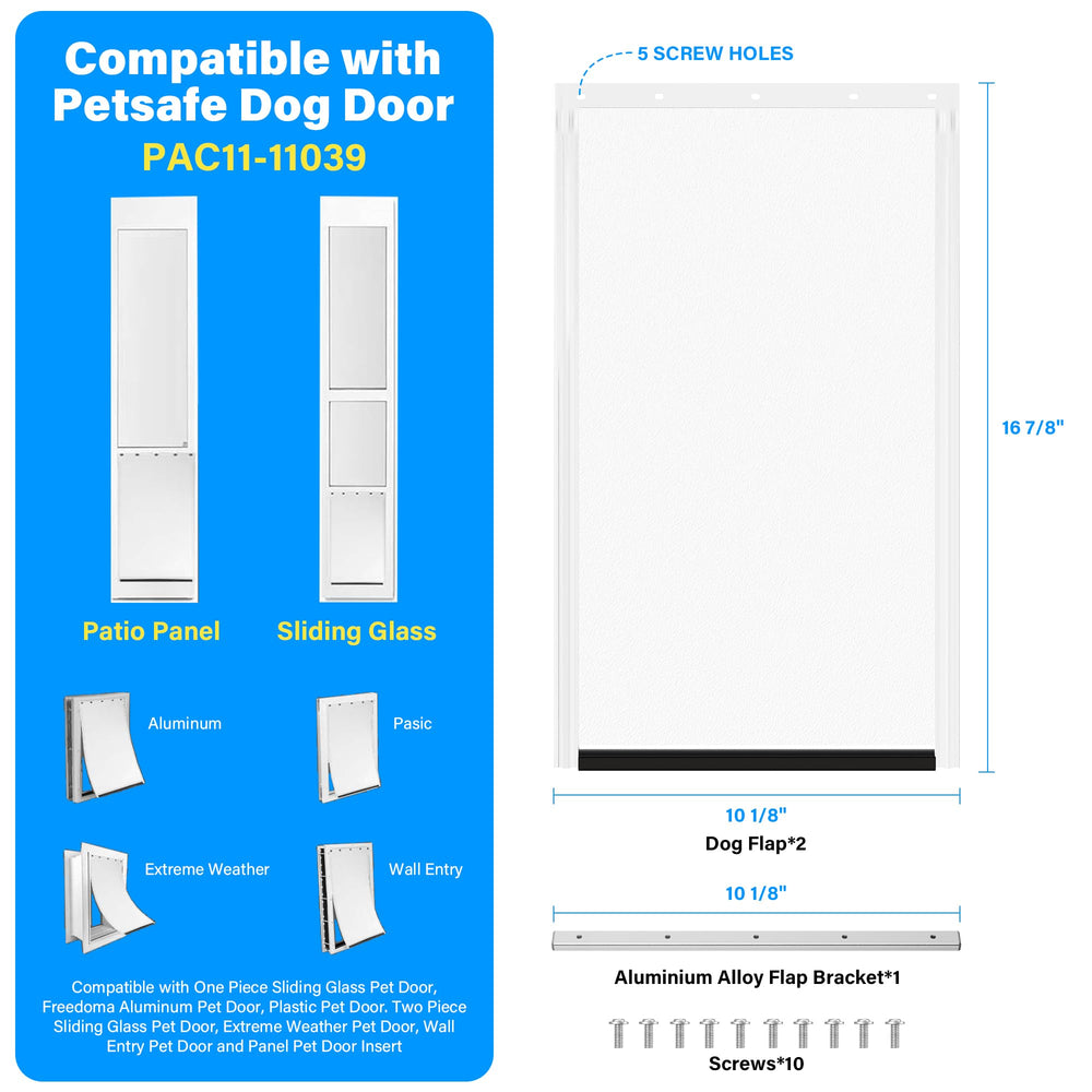 LPLSWYB magnetic closure bottom strip helps keep drafts out