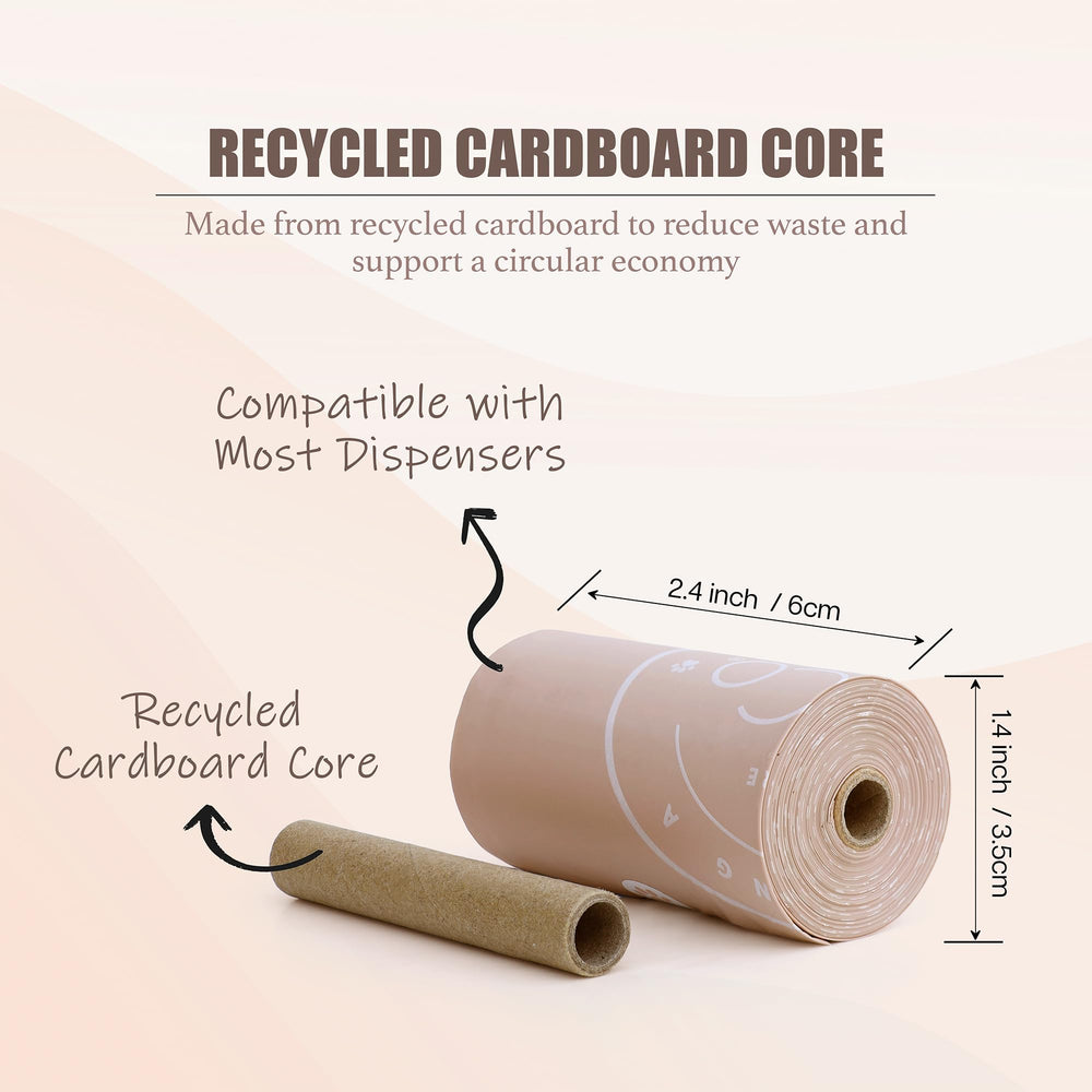 Pack of 8 refill rolls from LqdCo ready for walks.