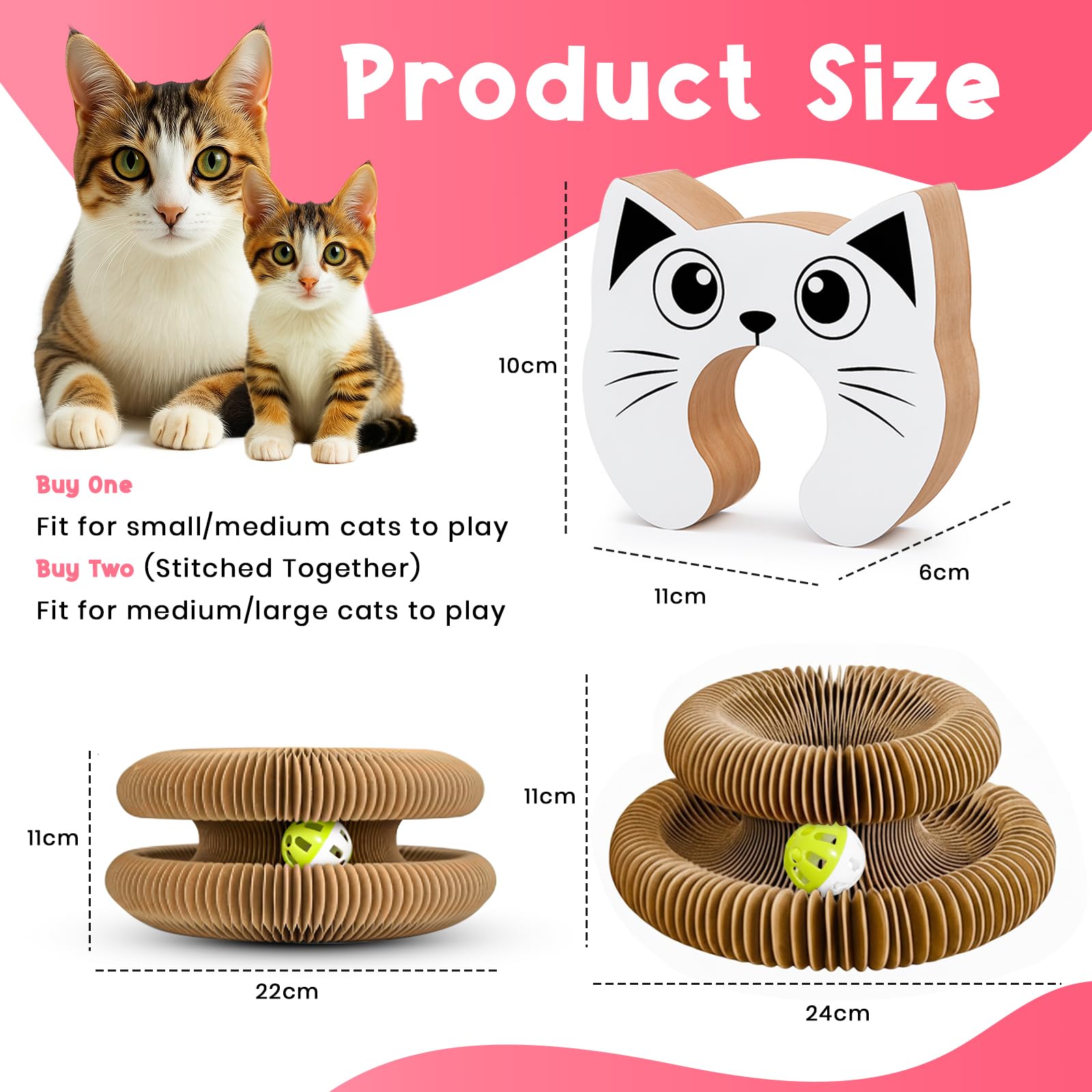 Lubana Kitty Curls foldable setup demonstrated for portable home play.