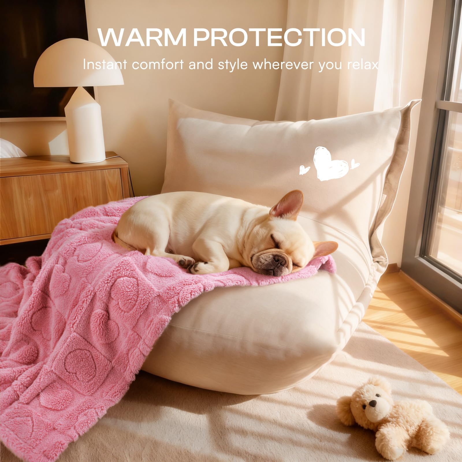 Luciphia durable coral velvet fabric resists pilling for repeated use.