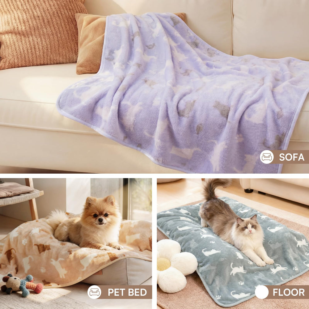 Luciphia lightweight-travel blanket ideal for on-the-go pet warmth.