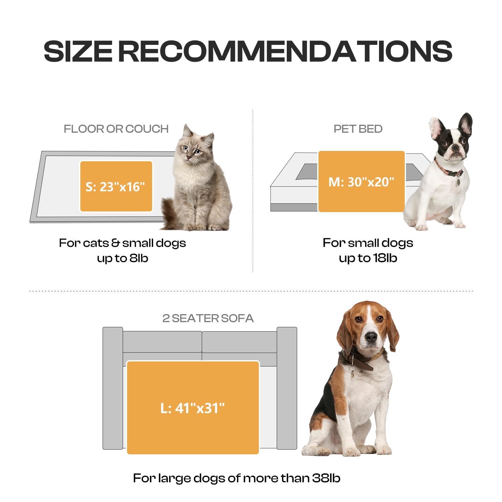 Luciphia paw-print blanket highlights decorative protection for sofas and beds.