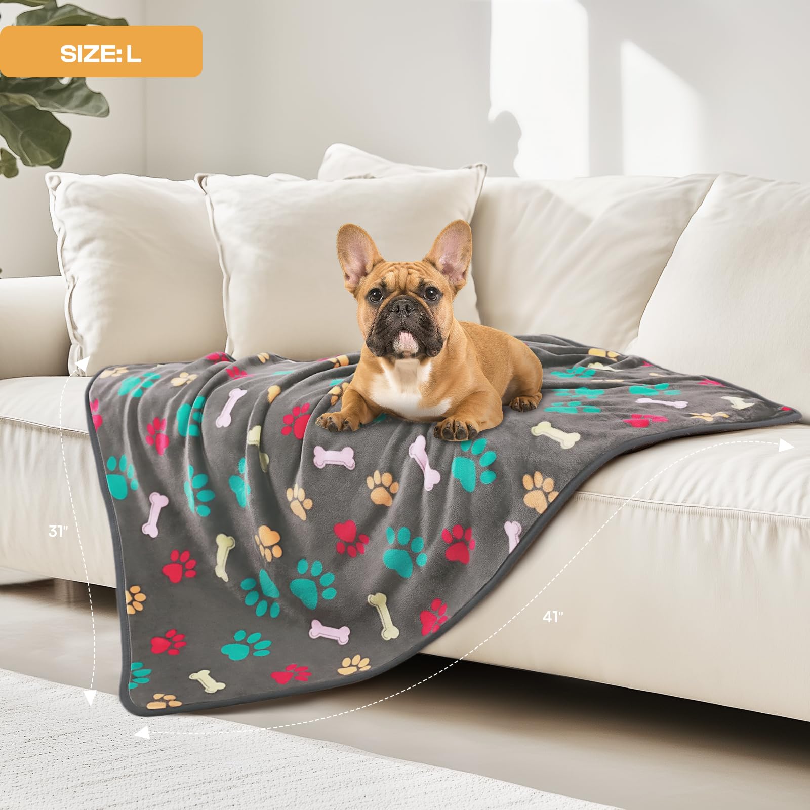 Luciphia travel-friendly blanket is lightweight for outings