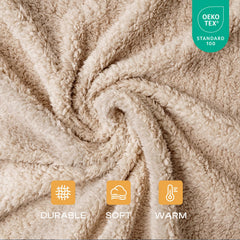 Luciphia calming blankets pack-3 medium in black, protects furniture while pets relax.
