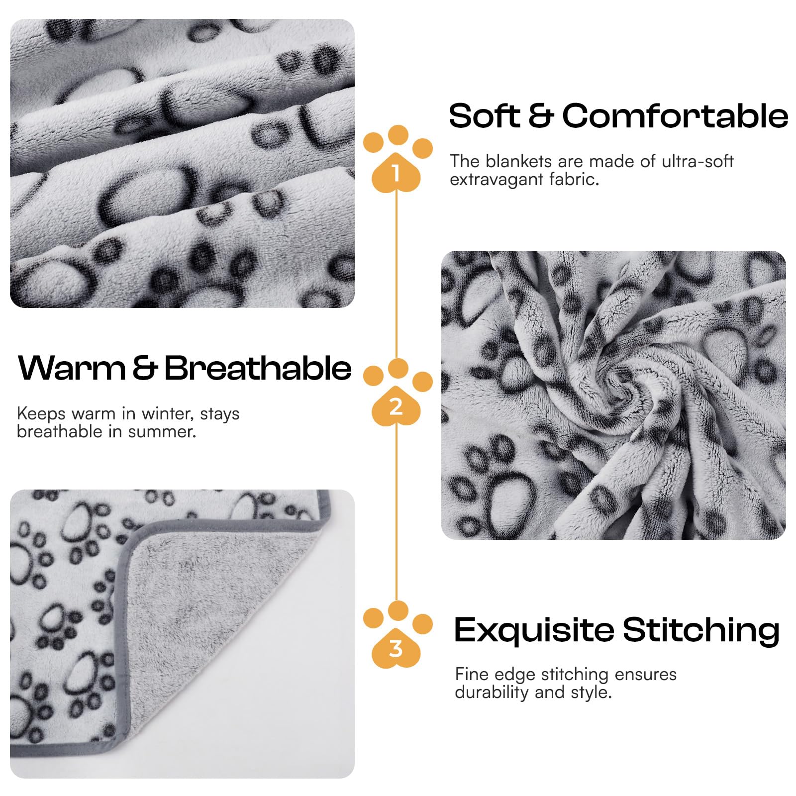 Luciphia durable and easy-clean blanket, suitable for daily use