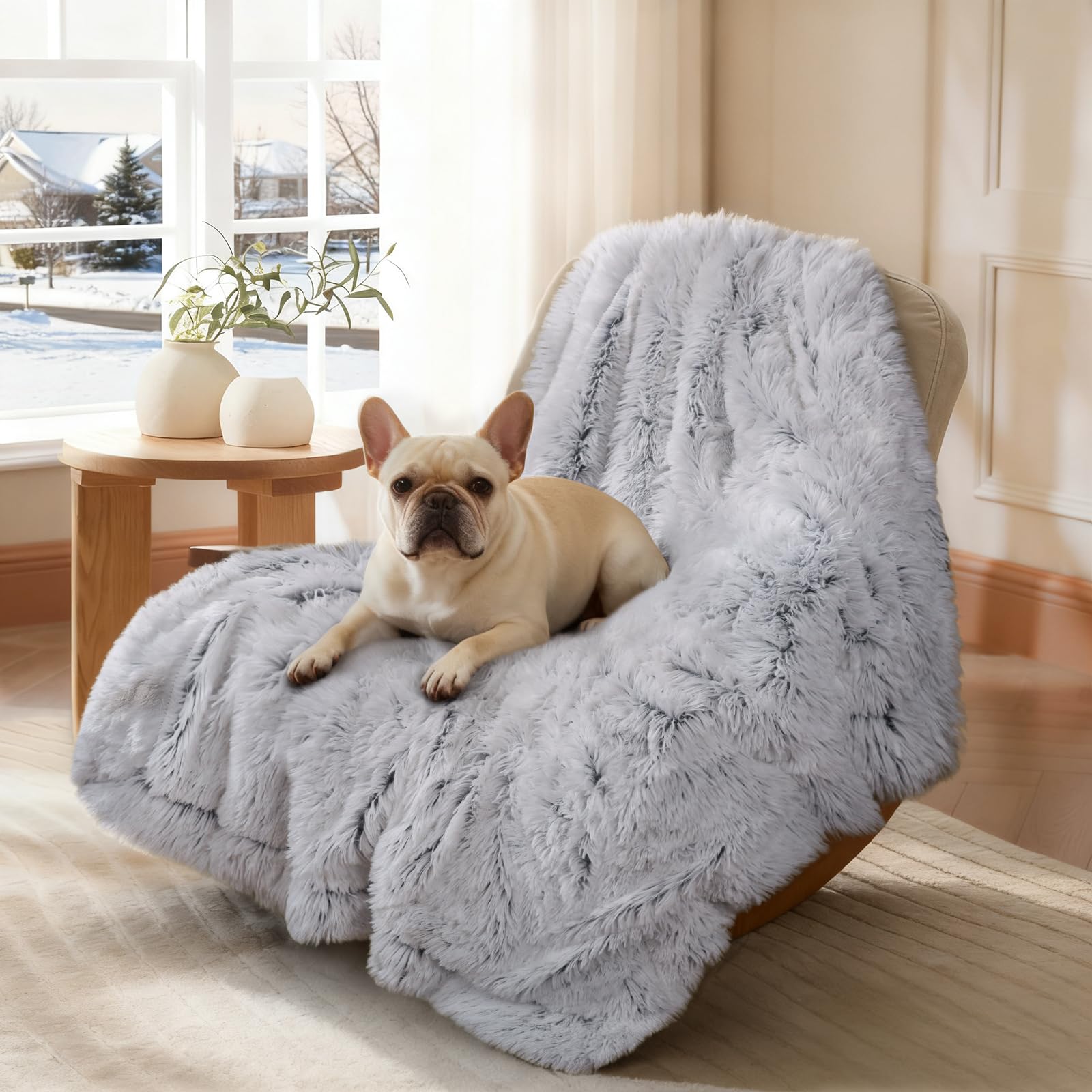Luciphia blanket packed for travel, easy to carry and quick to set up.