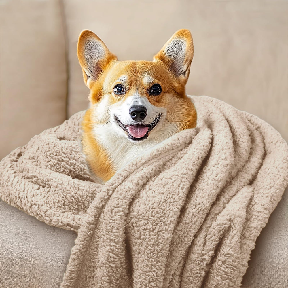 Luciphia machine-washable blanket for quick cleaning