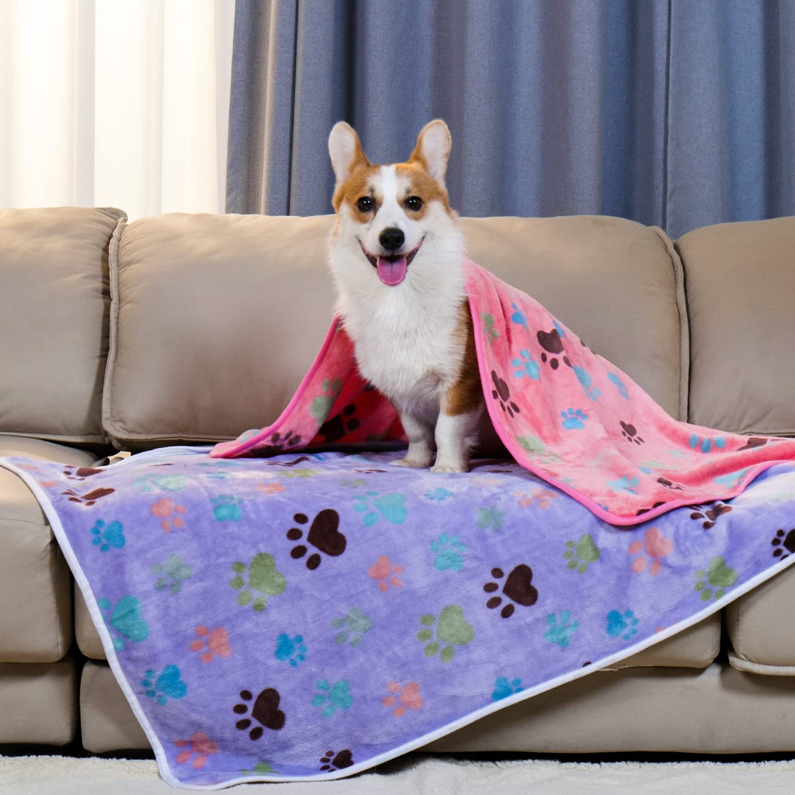 Luciphia pet blanket warm cozy surface for outdoor adventures