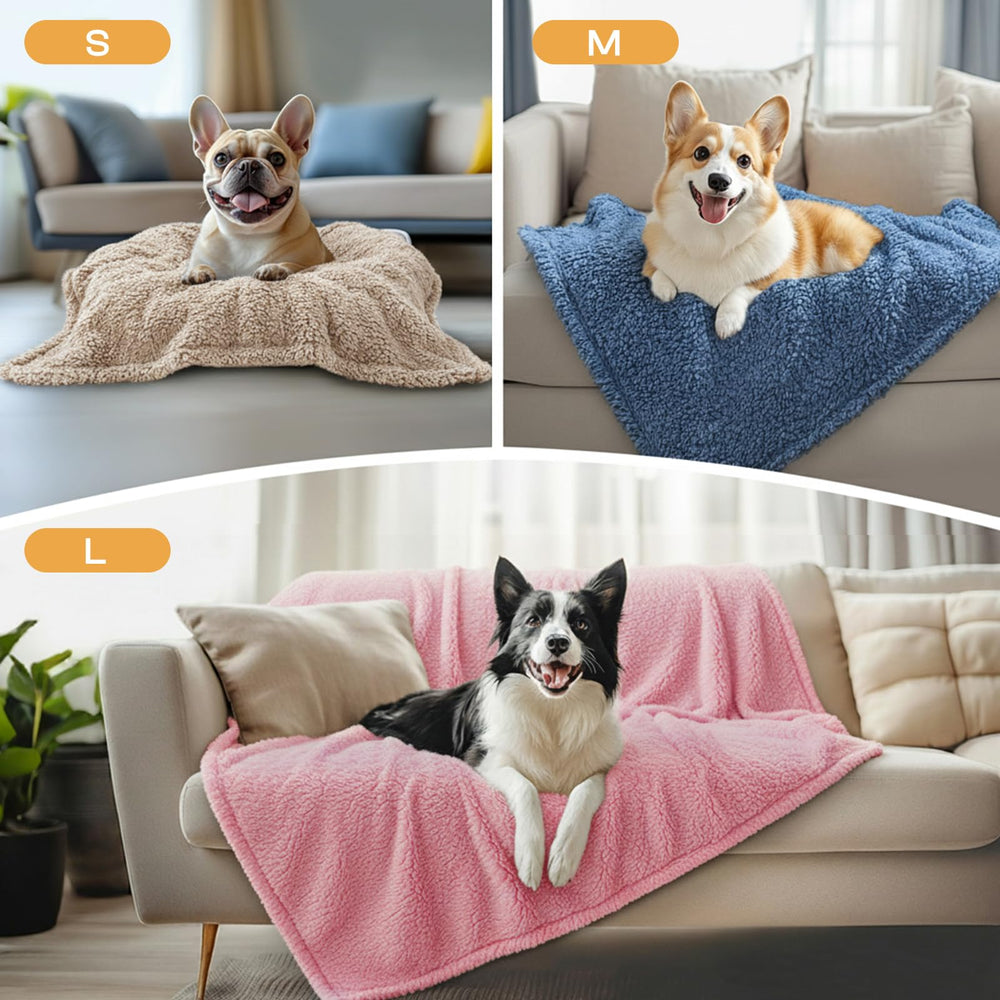 Luciphia small 23x16 inch blanket provides easy couch protection