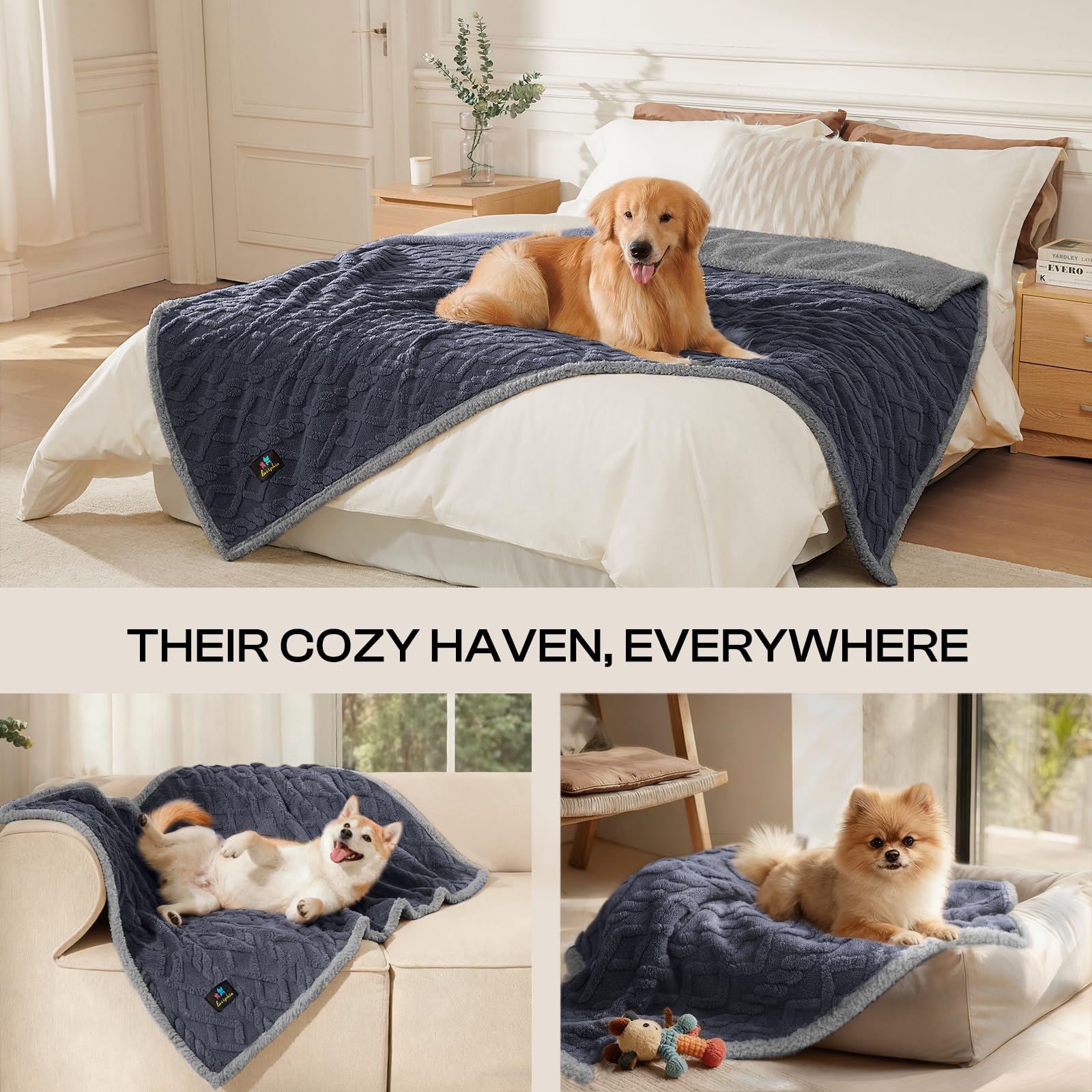 Luciphia small 40x28 blanket fits compact spaces like chairs and carriers.
