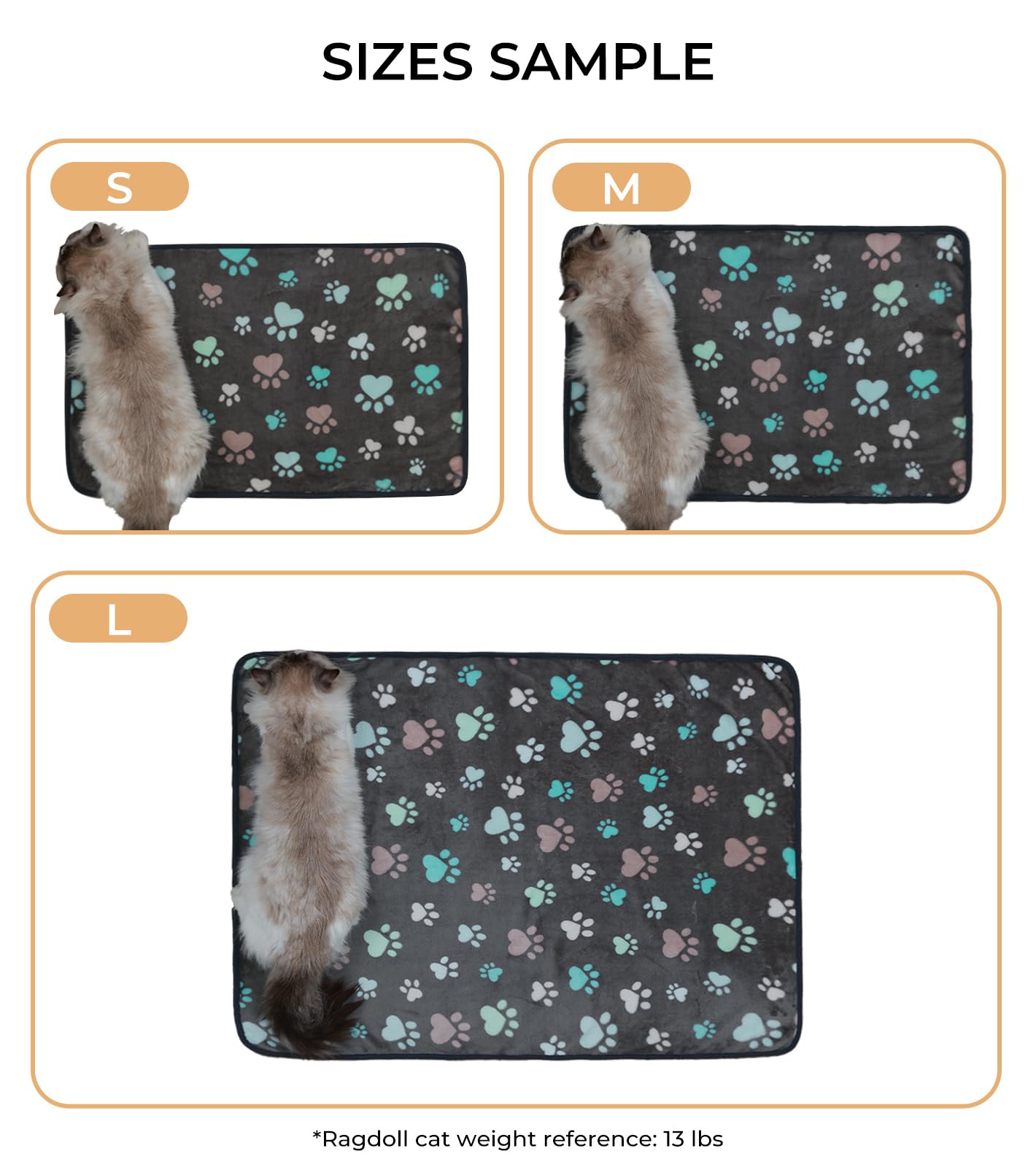 Luciphia travel blanket compact and lightweight for on-the-go pets