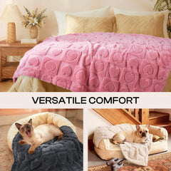 Luciphia warm sherpa fleece layer adds luxurious comfort during naps.
