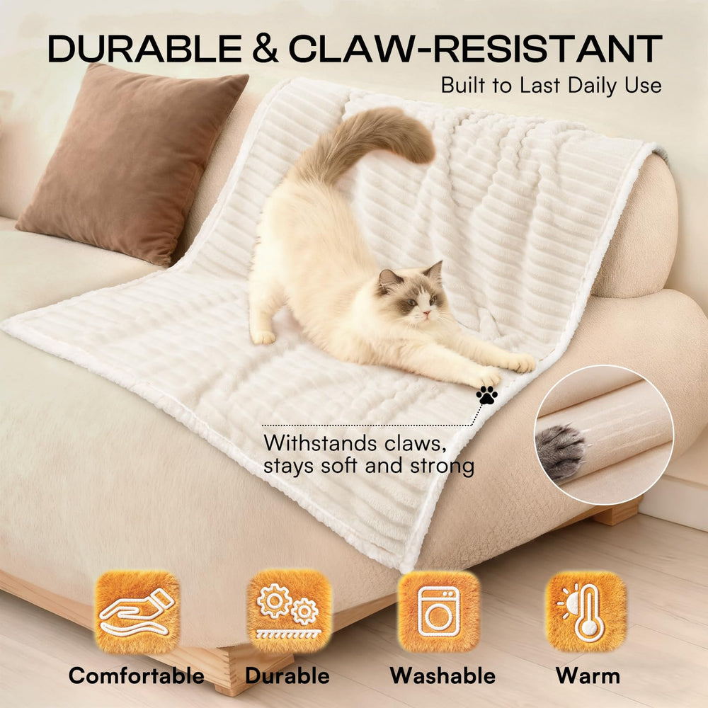 Luciphia waterproof dog blanket large dog nestled for calming sleep