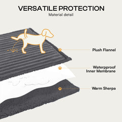 Luciphia Waterproof Dog Blanket machine washable design makes cleaning quick and convenient.