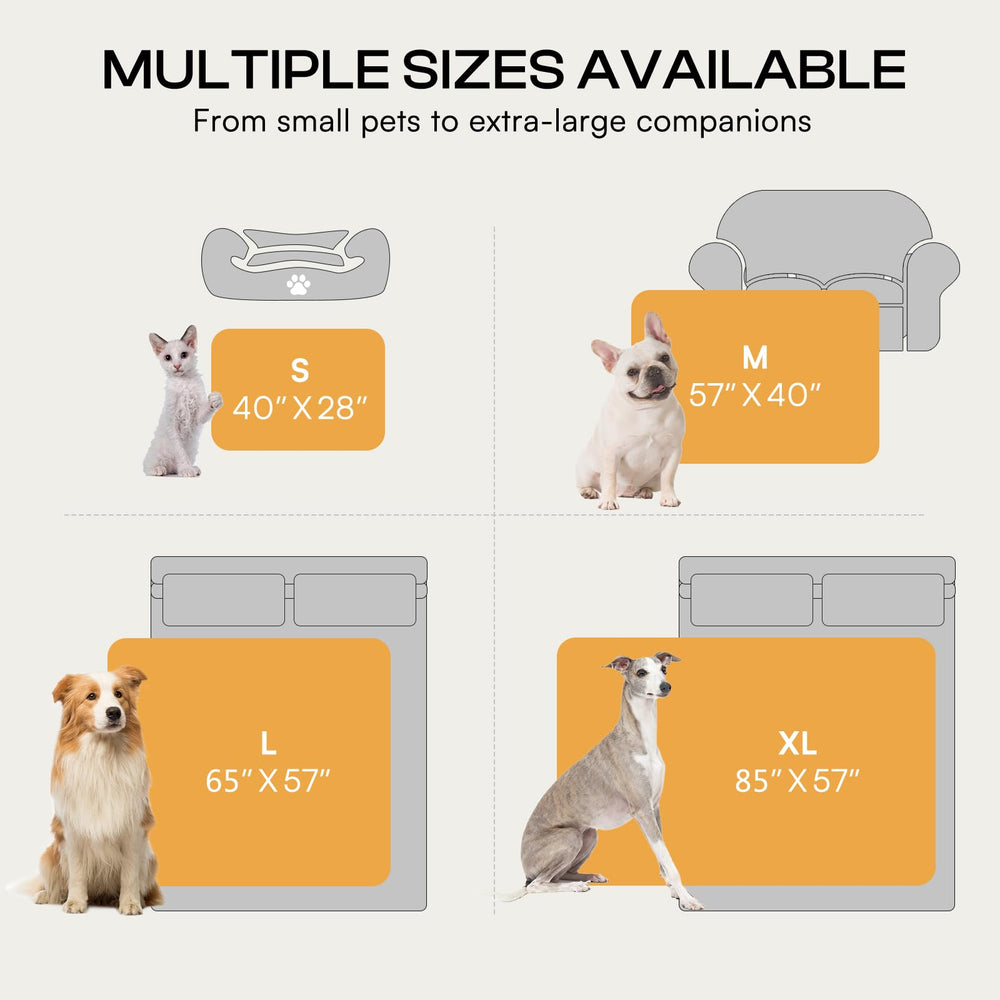 Luciphia waterproof dog blanket pet mat use on bed or car for comfort