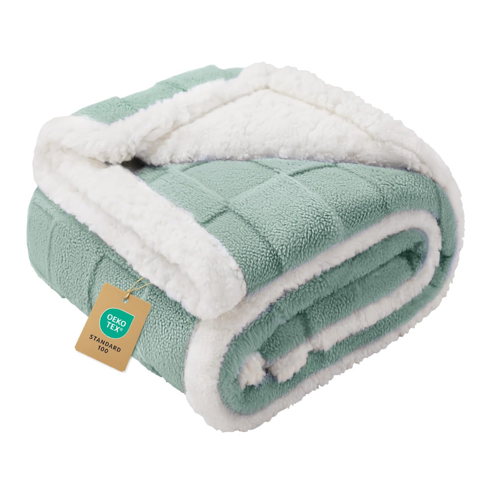 Luciphia waterproof dog blanket on couch showing furniture protection for pets