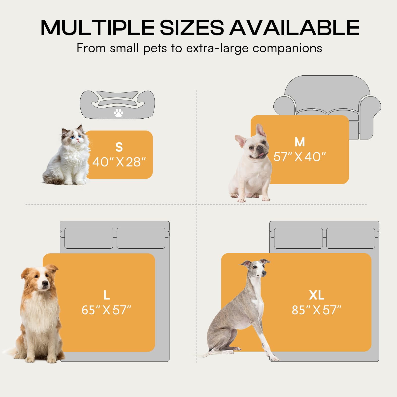 Luciphia blanket sized 40x28 inches for small puppies.