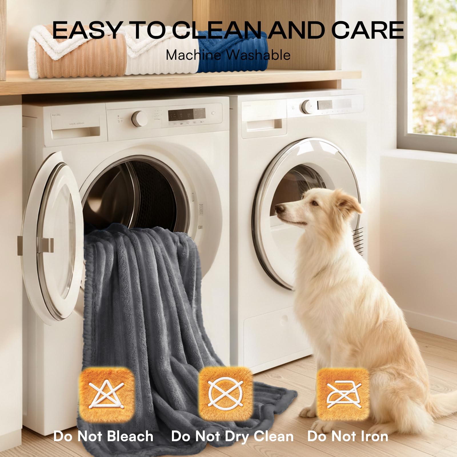 Luciphia Waterproof Dog Blanket ideal for travel and vet visits, providing familiar warmth on the go.