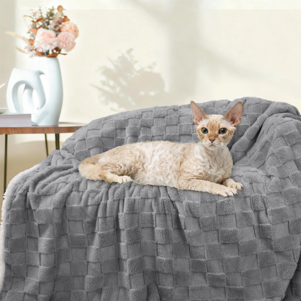 Luciphia waterproof dog blanket hidden waterproof layer blocks spills on contact