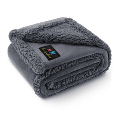 Luciphia waterproof pet blanket front view protects sofas from spills.