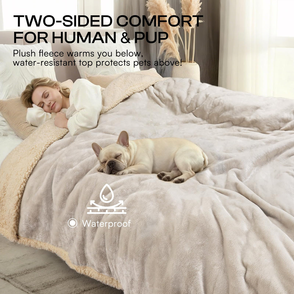 Luciphia anti-shedding design helps reduce pet hair on furniture