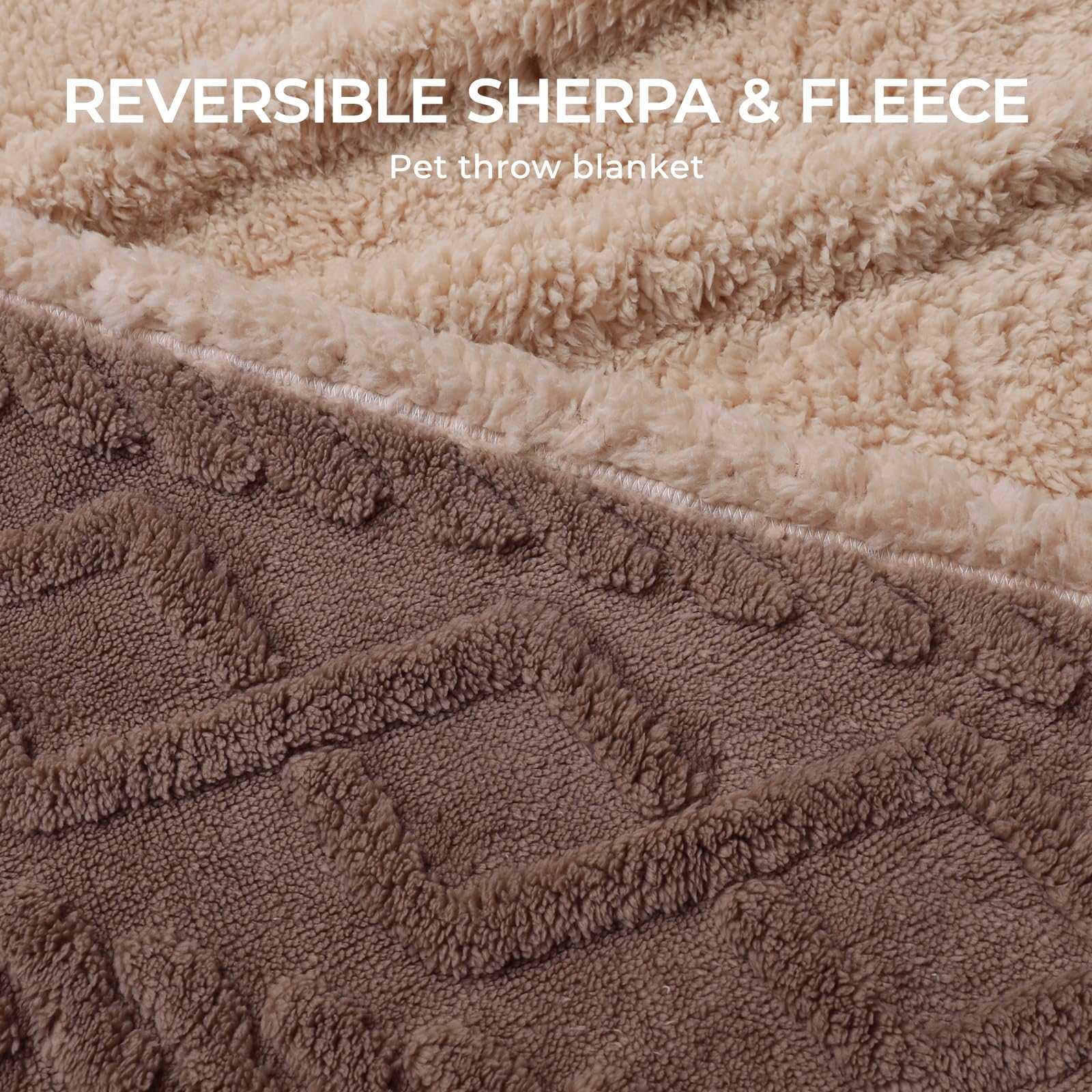 Luciphia Lightweight durable blanket keeps pets warm during lounging