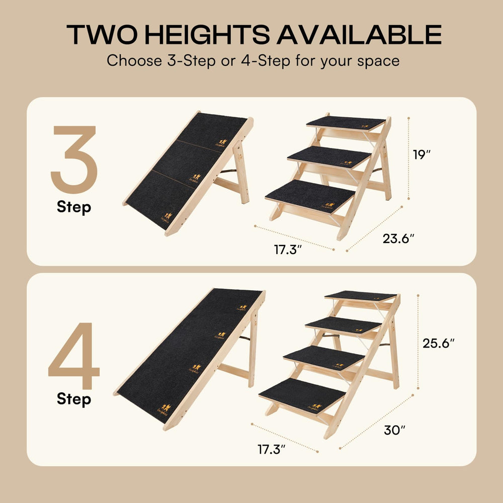 Luciphia wooden construction uses natural pine for durability and rustic style