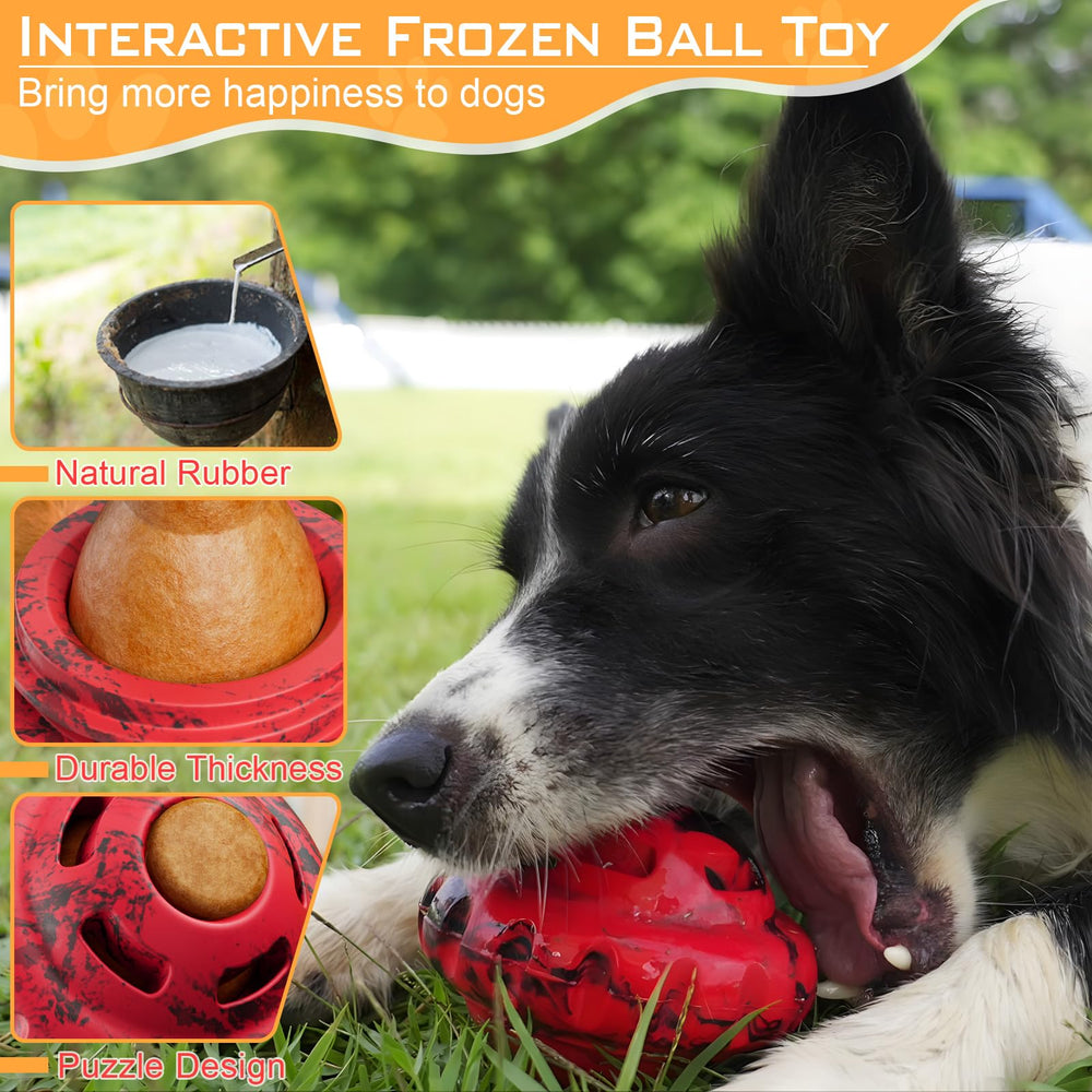 Luckdoor non-toxic natural rubber keeps chewing safe and durable.
